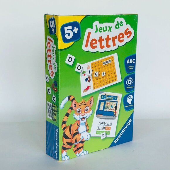 New Sealed Ravensburger Game Jeux de Lettres (Letter Games) French - Picture 3 of 15